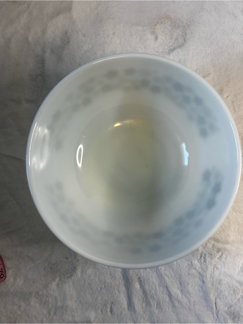Vintage Pyrex Spring Blossom Crazy Daisy Cinderella Mixing Bowl 403 - Picture 4 of 7